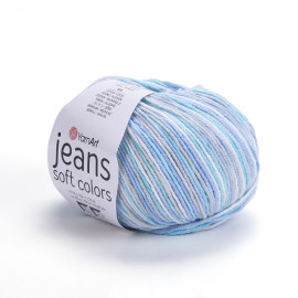 Пряжа Jeans soft colors YARNART